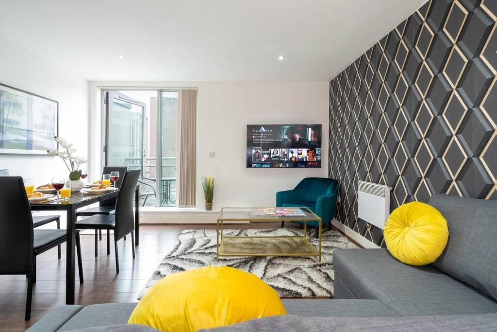 Birmingham City Centre 2Bed - With Balcony & Parking Luaran gambar